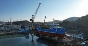 Краболовное судно «Дмитрий Коноплев» построено по заказу ООО ТРК (входит в группу компаний «Антей»)