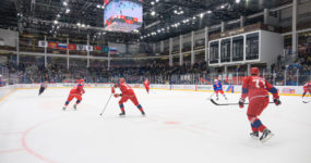 Гала-матч между сборной Тульской области и «Легендами хоккея»