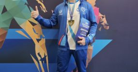 Илья Соловьев (МП-1) выиграл золото в беге на 60 м в возрастной категории до 45 лет